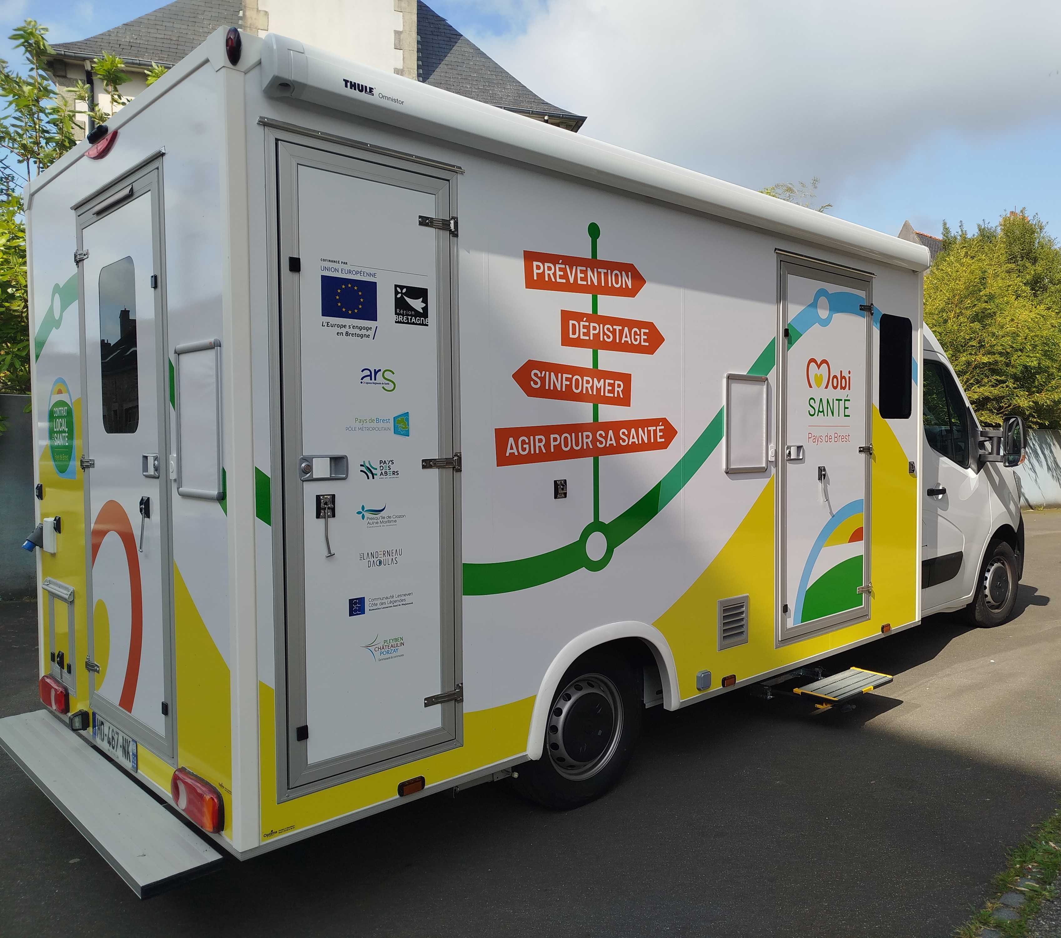 Mobisanté : l'unité mobile de prévention santé du Pays de Brest est opérationnelle !