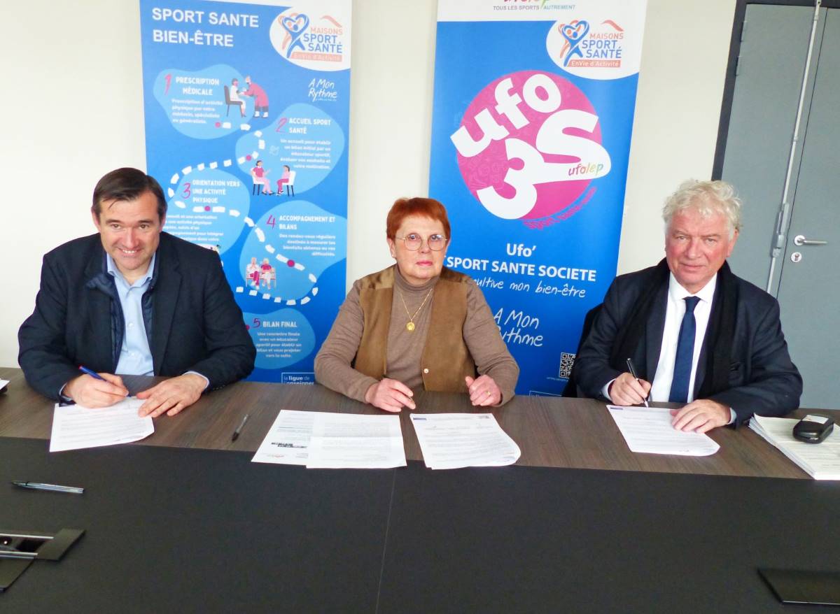 Une convention signée pour la création d'une Maison Sport Santé Itinérante sur le Pays de Landerneau-Daoulas