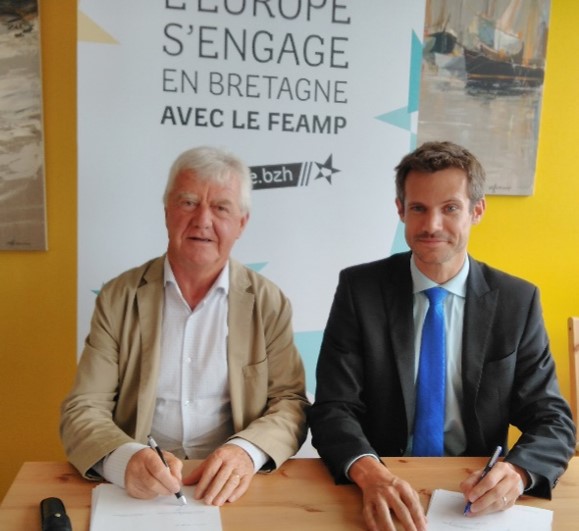 Le Pays de Brest : 1er signataire DLAL FEAMP 