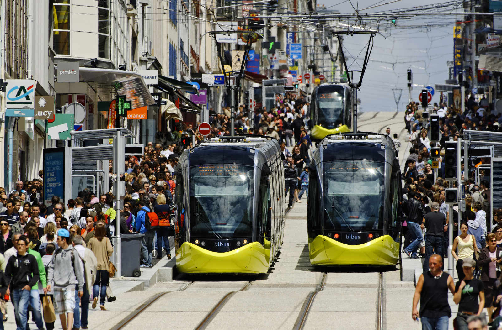 Tramway à Brest (Guillaume Team/Brest métropole)