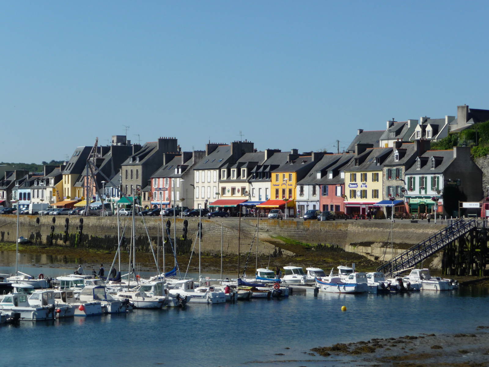 Le port de Camaret en Presqu'île de Crozon (Pays de Brest)